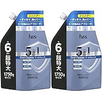 Amazon | h&s 5in1 シャンプー 1.75L×2個セット 詰替 超特大サイズ