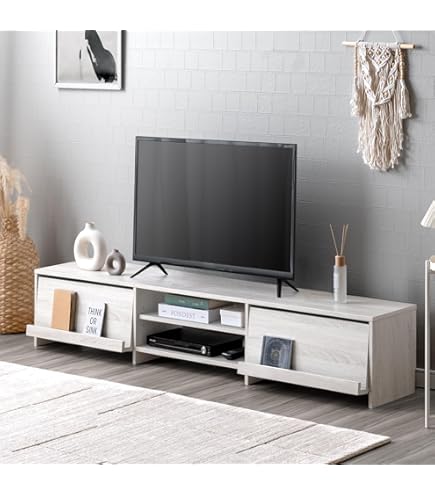 Amazon｜タンスのゲン テレビ台 幅180cm 【魅せる×隠せる