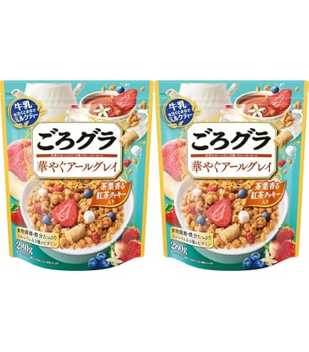 Amazon.co.jp: 【お試し】 ごろグラ 華やぐアールグレイ 280g × 3袋