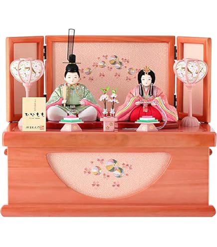 Amazon | 1 ひな祭り ひな壇 三段飾り ミニオブジェ ディスプレイ