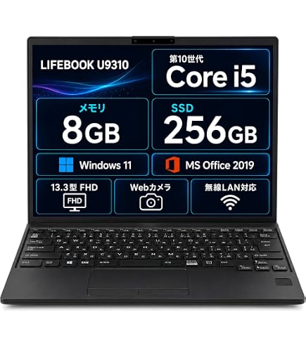 Amazon.co.jp: 【整備済み品】 富士通 Fujitsu Lifebook U9310/D
