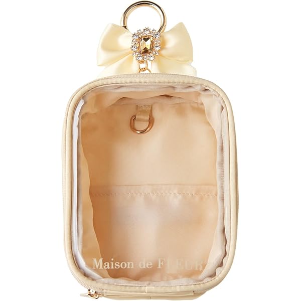 Amazon | [メゾン ド フルール] ﾊﾝﾄﾞﾊﾞｯｸﾞ EC限定パールハンドルリボン