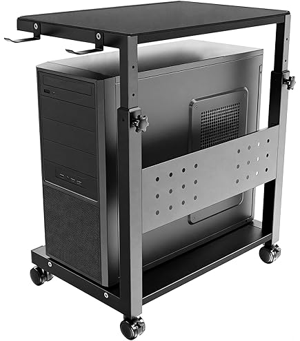 Amazon | 昇降式 L字デスク スタンダード パソコンラック pcラック (幅