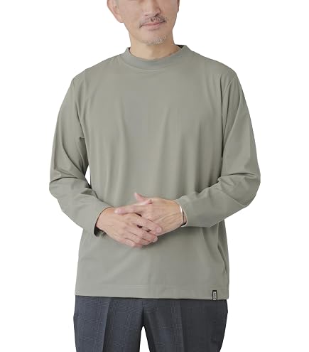 Amazon.co.jp: FR2golf FCReal Bristol モックネック ロンT : ファッション