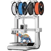 ANYCUBIC Kobra X 高速3Dプリンター、4色初心者向け、全自動キャリブレーション、組み立て簡単、日本語サポート、静音印刷 | ネイティブ4色&最大19色対応(4台のACE 2 Pro搭載可能)、AIカメラ付き、自動レベリング機能搭載、量