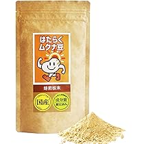 Amazon.co.jp: ムクナ豆 〈滋賀県産〉 粉末 300g×1袋 【成分を