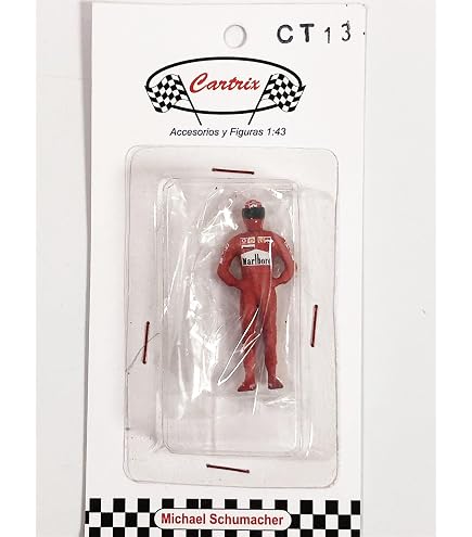 Amazon | ミニチャンプス F1 フィギュア ミハエル・シューマッハ