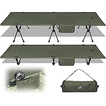 wolfyok コット 2way 軽量 耐荷重150KG キャンプベッド