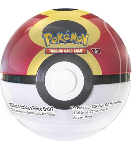 Poké Ball & Premier Ball from2007 Pokemon TCG: Poke Ball Tin - Premier Ball : Amazon.in: Toys & Games