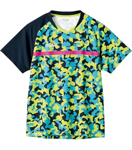 Amazon.co.jp: ヴィクタス(VICTAS) 卓球 男女兼用 ゲームシャツ V