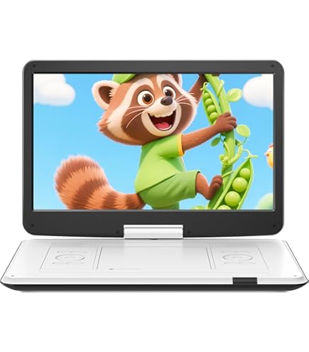 Jekero ポータブルDVDプレーヤー16.9型 Amazon | Jekero ポータブルDVDプレーヤー 16.9型 液晶14.1