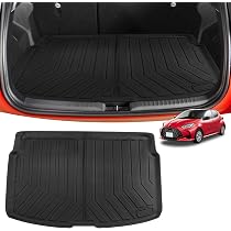 新型 ヤリス ラゲッジマット 車種専用設計 トランクマットYaris専用 3D Amazon | 新型 ヤリス ラゲッジマット 車種専用設計 トランクマット