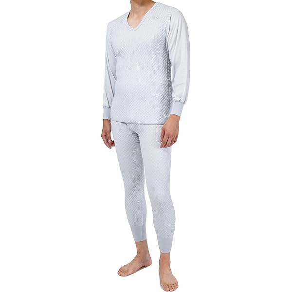 Amazon.co.jp: 暮らしの幸便 防寒肌着ひだまりラビセーヌ上下セット