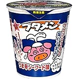 【公式】おやつカンパニー ブタメン うま辛シーフード味35g×15個入 ミニカップ麺 大人買い 駄菓子 Amazon先行発売