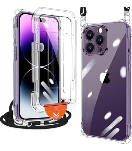 Amazon.co.jp: Muciyazi 用の iPhone14 Pro Max ケース ショルダー