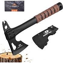 Amazon | MOSSY OAK 斧 薪割り手斧 キャンプ用斧 ハンドアックス 園芸