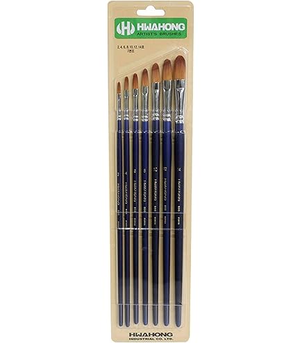 Amazon.co.jp: HWAHONG アートペイントブラシ 948シリーズ
