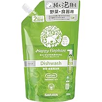 サラヤ ハッピーエレファント 食器洗い機用ジェル 詰替 800ml