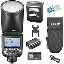 【新品】Godox(ゴダックス)V1-F TTL フラッシュストロボ Amazon | Godox V1-F フラッシュ富士フイルムカメラ用,TTL