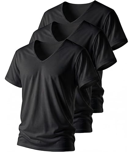 Amazon.co.jp: [ニトリ] MENS 縦横伸びTシャツ クール CGne BK LL