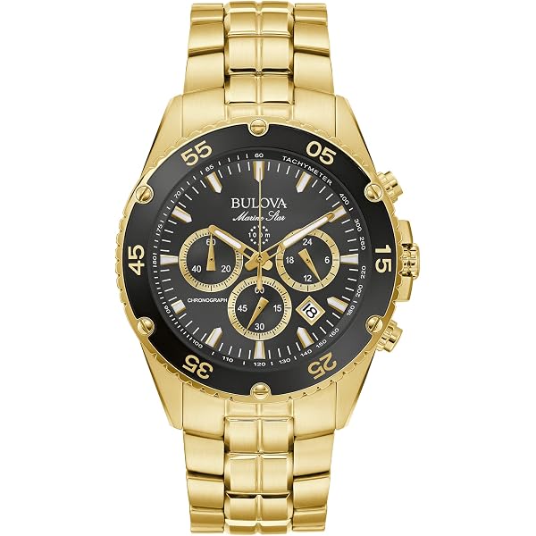 Amazon | Bulova メンズ クラシック 6針 クロノグラフ クォーツ 