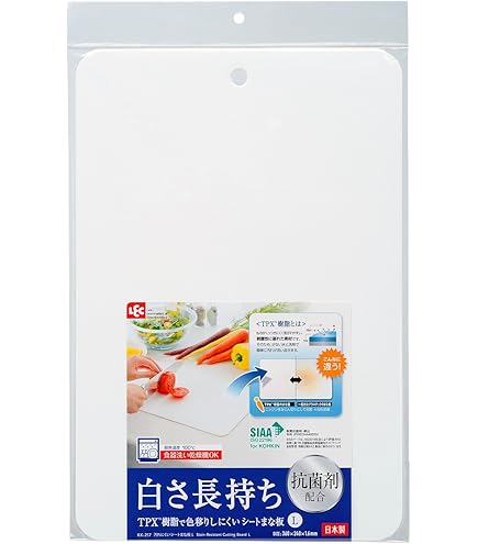 (未使用･未開封品)　エラストマー やわらかシートまな板 ホワイト ES-W v1yptgt Amazon｜エラストマー やわらかシートまな板 ホワイト ES-W｜まな板