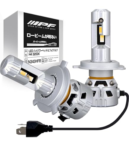 H4用 ヘッドライト ドライバーユニットなし 片側35W 11000lm Amazon | IPF ヘッドライト フォグランプ LED 車用 H4 Hi/Lo切替