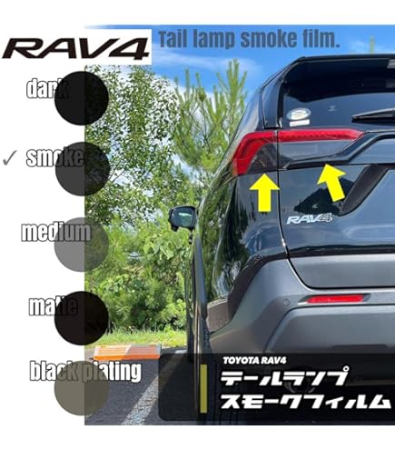 Amazon | CATYA 新型RAV4 50系 リアテールランプユニット 増設テール