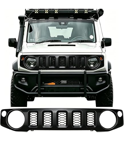 Amazon.co.jp: ApexGo スズキ ジムニー フロントグリル JB64 JB74 JC74