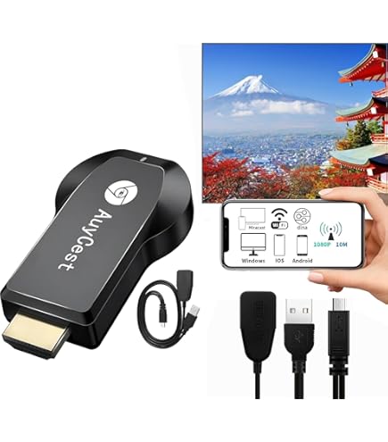 Amazon | HDMI ミラーキャスト【2025最新型正規品】 4K/1080P