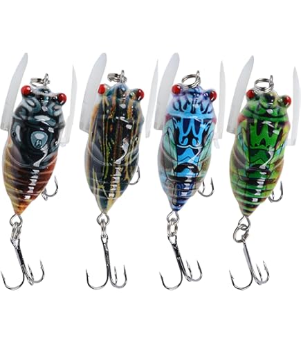 Amazon.co.jp: セミバスフィッシングルアー,セミフィッシングルアー,水