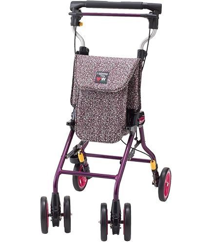 Amazon | ウィズワン キュートミニW (フラワー) シルバーカー