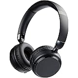 Amazonベーシック ワイヤレスオンイヤーヘッドホン Bluetooth 35時間再生 軽量168g 折り畳み式 ブラック