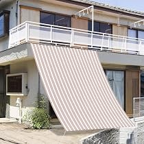 Amazon | SUNNY GUARD日除け シェード 1.8x2.4m ミルクティー