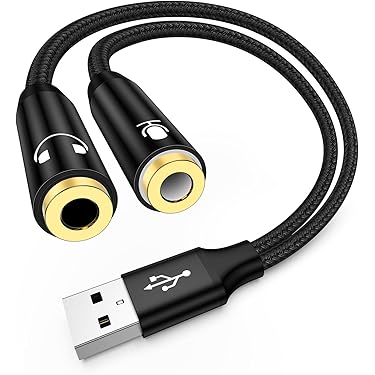 USBステレオサウンドカード Premium Amazon | USB サウンドカード外部サウンドカードボリューム