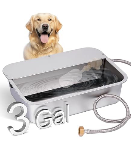 Automatic Water Dispenser For Dogs, Automatic Horse Waterer Bowl With 2 Float Valve,304 - View #2