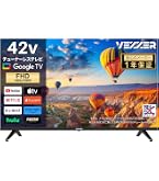 Amazon | VEZZER チューナーレス テレビ 43インチ 4K Google TV ネット