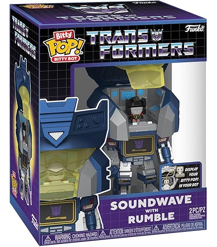 Amazon | TRANSFORMERS MUSIC LABEL SOUNDWAVE playing audio player