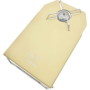 FUTURE FOX (フューチャーフォックス) SOTO ST-310 専用 シングルバーナー ステンレス遮熱板 テー…