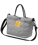 KiU キウ パデットトートバッグミニ PADDED TOTE BAG MINI 防水 撥水 ユニセックス メンズ レディース 男女兼用 トートバッグ ショルダーバッグ 2way キルティング おしゃれ かわいい カジュアル シンプル グレージュ K386-950