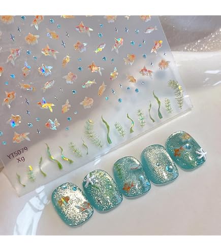Amazon | Sha-Nail Pro 金魚 | Sha-Nail pro(写ネイル プロ) | シール