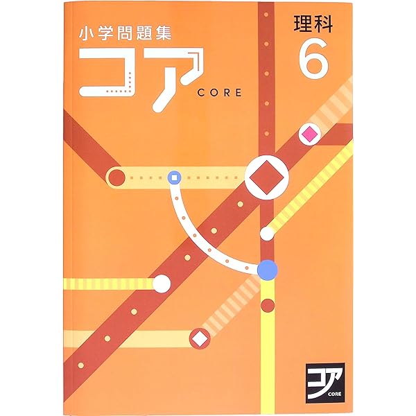 小学問題集 コア 小6 理科 2024 改訂版【プログレス+オリジナル付箋