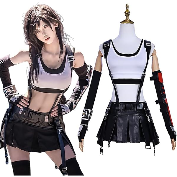 Amazon.co.jp: cosplay FF7 ファイナルファンタジーVII リメイク