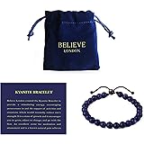 Believe London New Gemstone Healing Chakra Bracelet Anxiety Crystal Natural Stone Men Women Stress Relief Reiki Yoga Diffuser