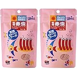 ヒカリ (Hikari) 乾燥 赤虫 熱帯魚 メダカ 餌 5g 2個セット と 餌やりスプーン
