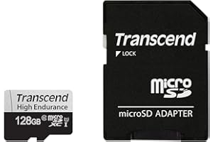 トランセンドジャパン 高耐久 microSD 128GB UHS-I U1 Class10 ドライブレコーダー セキュリティカメラ用 Nintendo Switch 動作確認済 SDカード変換アダプタ付【データ復旧ソフト無償提供】 【Amazon.co.jp限定】