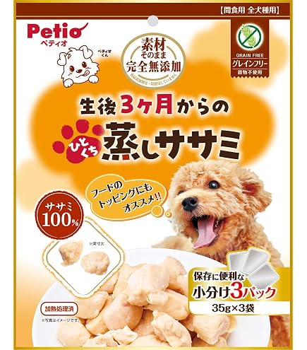 Amazon | 【4袋セット】 デビフ 子犬のおやつ100g × 4袋 | デビフ