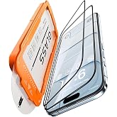 iphone Air ガラスフィルム 用【米軍No.1規格航空材料&独創的なガイド枠】 2枚セット いphone air 保護フィルム | 全面保護 最強硬度10H 耐衝撃 気泡なし Zeniss 自動吸着 貼付け簡単 airフィルム 超クリア画質