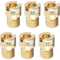 MJページ Amazon | JetsetMoto メインジェット ミクニ 丸/小 M/J [6×9] #60#62