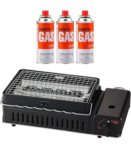 Amazon.co.jp: イワタニ カセットコンロ 炉ばた焼器 炙りやII CB-ABR-2